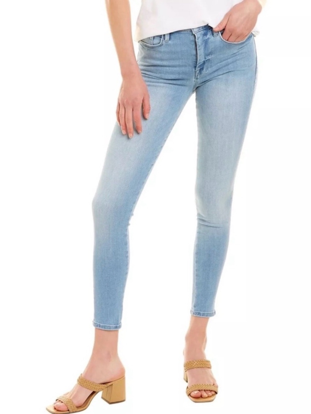 Frame Denim Women’s Le One Skinny Jeans Mid Rise Caspio Wash Size 1 | Worn once